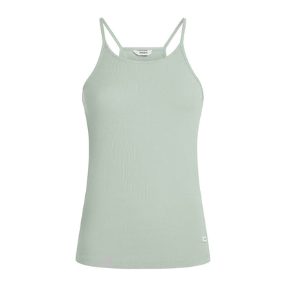 PENN&INK N.Y Tanktop Ripp-Jersey Slim-Fit Spaghettiträger Glass Salbei

