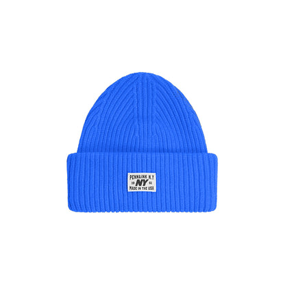 PENN&INK N.Y Strickmütze Royal Blue Blau