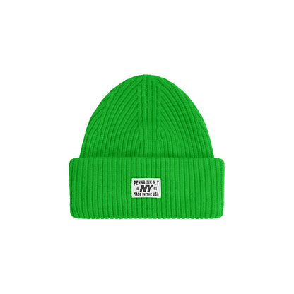PENN&INK N.Y Strickmütze Vibrant Green Grün