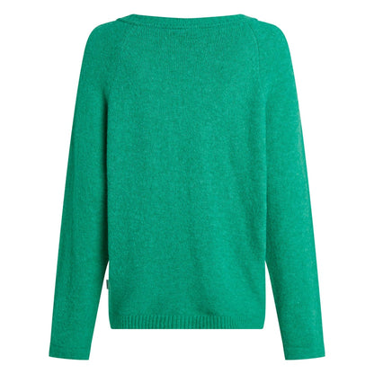 PENN&INK N.Y Strickpullover Emerald Grün V-Neck Rückseite