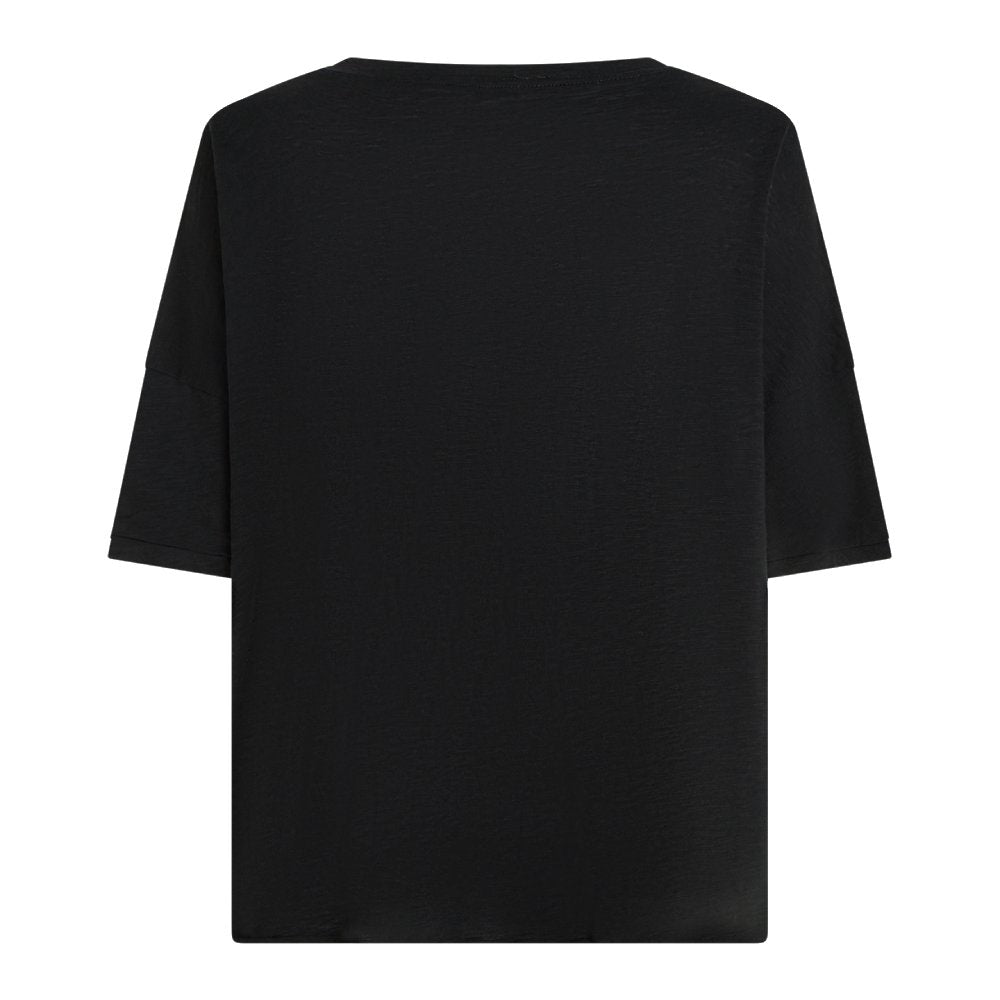 PENN&INK N.Y T-Shirt Print Love Letter Schwarz Rückseite