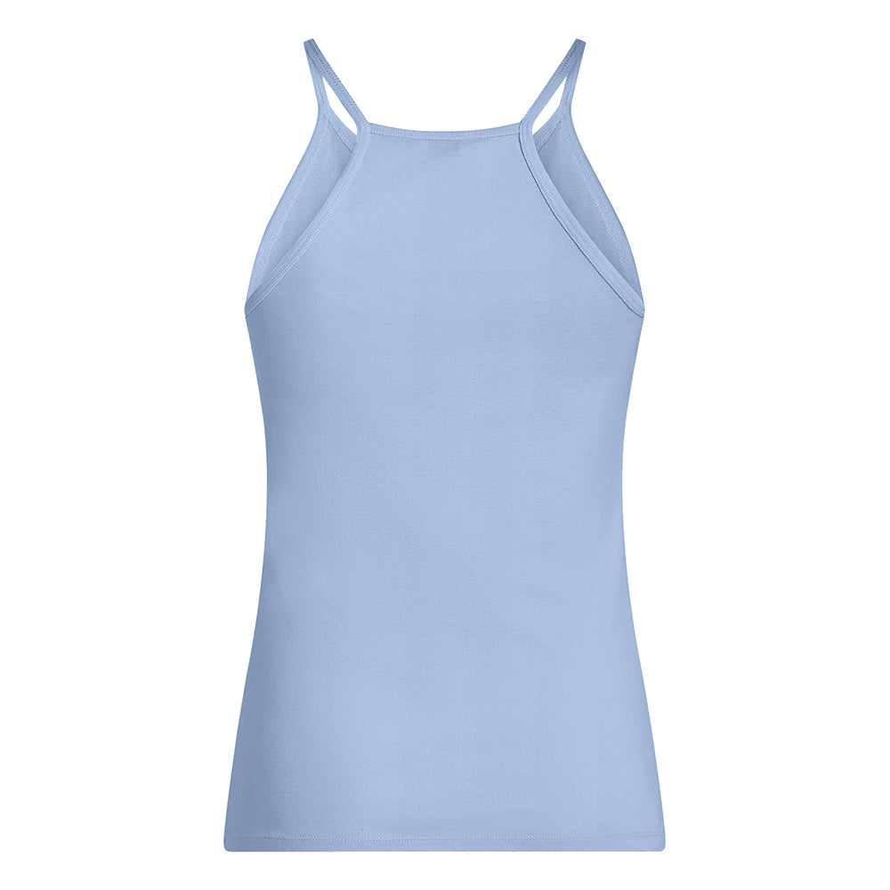 PENN&INK N.Y Tanktop Slim Fit Spaghettiträger Moonlight Blau Rückseite