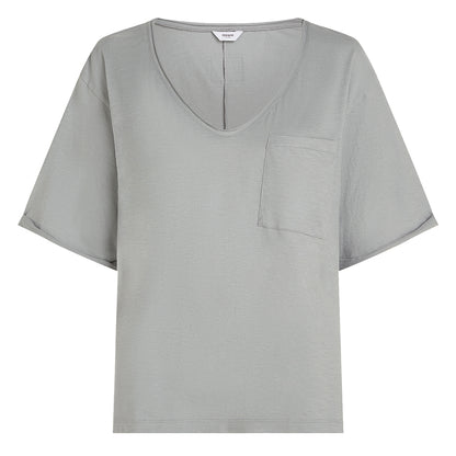 PENN&INK N.Y T-Shirt Boxy Fit Grau Monument