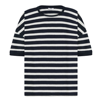 PENN&INK N.Y T-Shirt Streifen Relaxed Fit Navy