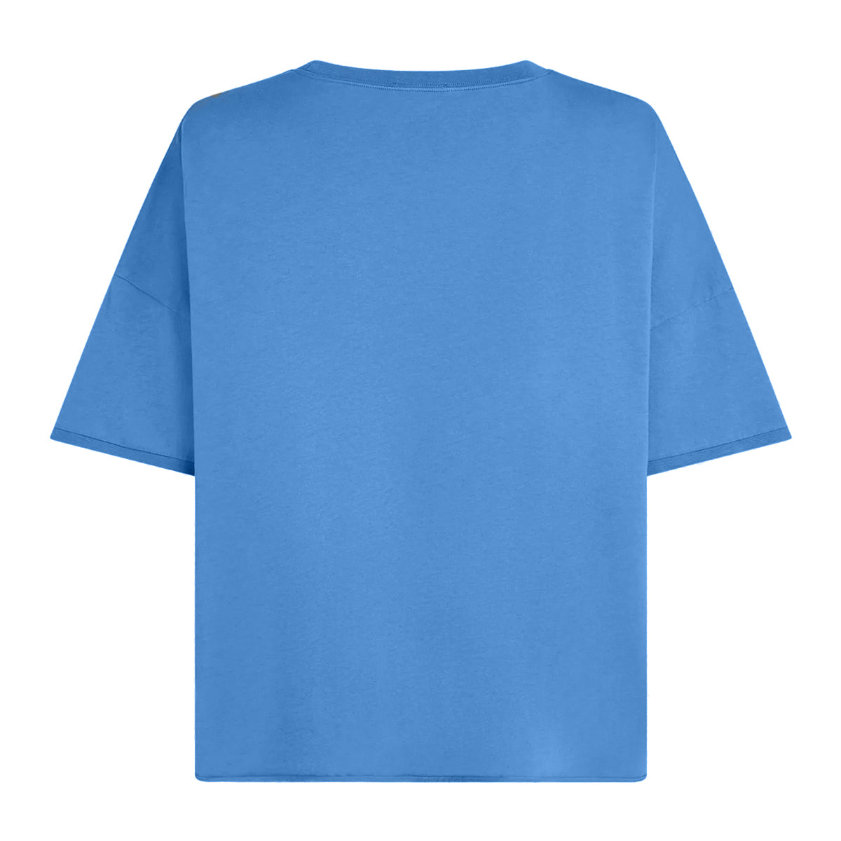 PENN&INK N.Y T-Shirt Baumwolle Surf Blau Casual-Fit Rückseite