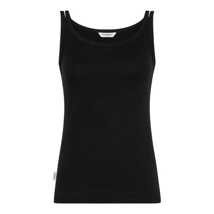 PENN&INK N.Y Tanktop Slim-Fit Lyocell Tencel Schwarz