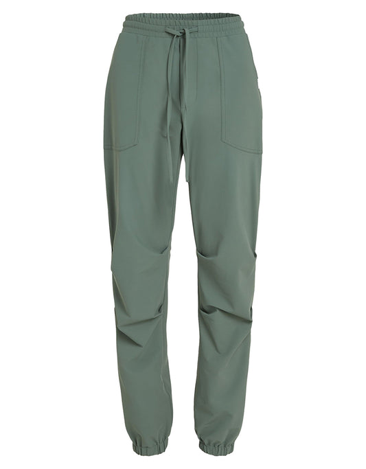 PENN&INK N.Y Hose Casual Fit Oliv Jogpants-Style Travel-Quality Elastischer Bund