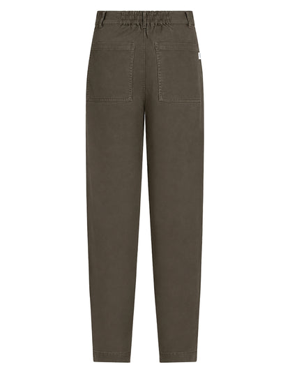 PENN&INK N.Y Hose W26LTD Tabac Braun Relaxed Fit Baumwoll-Mix Große Aufgesetzte Taschen Rückseite