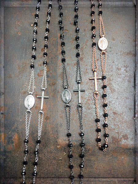 Ultima Edizione Rosenkranz-Ketten Sterling Silber 