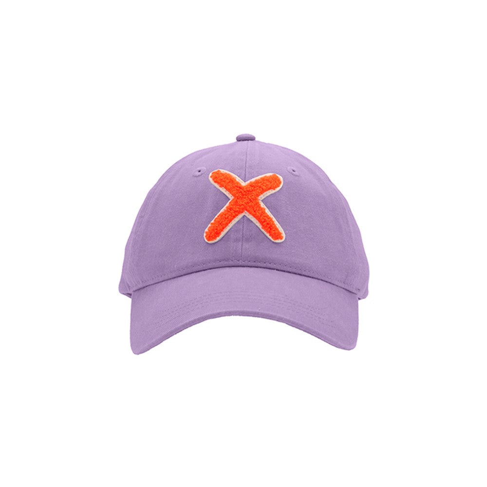 UNIO Kappe Cap Kobe-X X-Patch Orange Amethyst Lila Nachhaltig Fair Produziert