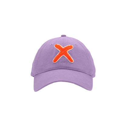 UNIO Kappe Cap Kobe-X X-Patch Orange Amethyst Lila Nachhaltig Fair Produziert