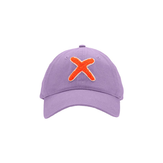 UNIO Kappe Cap Kobe-X X-Patch Orange Amethyst Lila Nachhaltig Fair Produziert