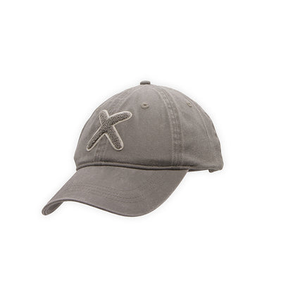 UNIO Kappe Cap Kobe-X X-Patch Hellgrau Light Grey Unisex Nachhaltig Fair Produziert