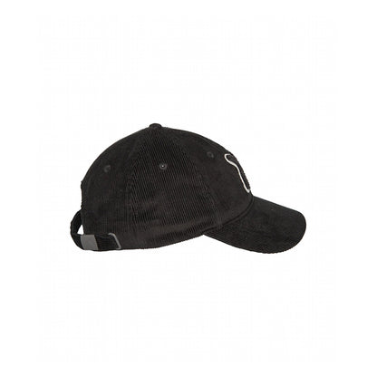 UNIO Baseball-Cap Tore X Black Schwarz X-Patch Gerippte Cord-Optik Unisex Seitlich
