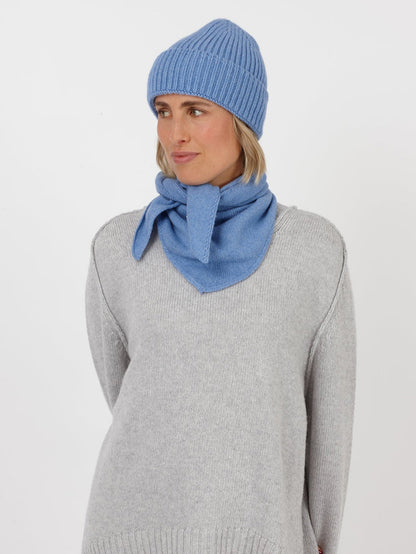 UNIO Dreieckstuch Liebes Merinowolle-Kaschmir-Mix Unisex Model 3