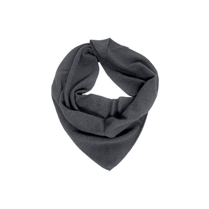 UNIO Dreieckstuch Liebes New Anthra Anthrazit Merinowolle-Kaschmir-Mix Unisex
