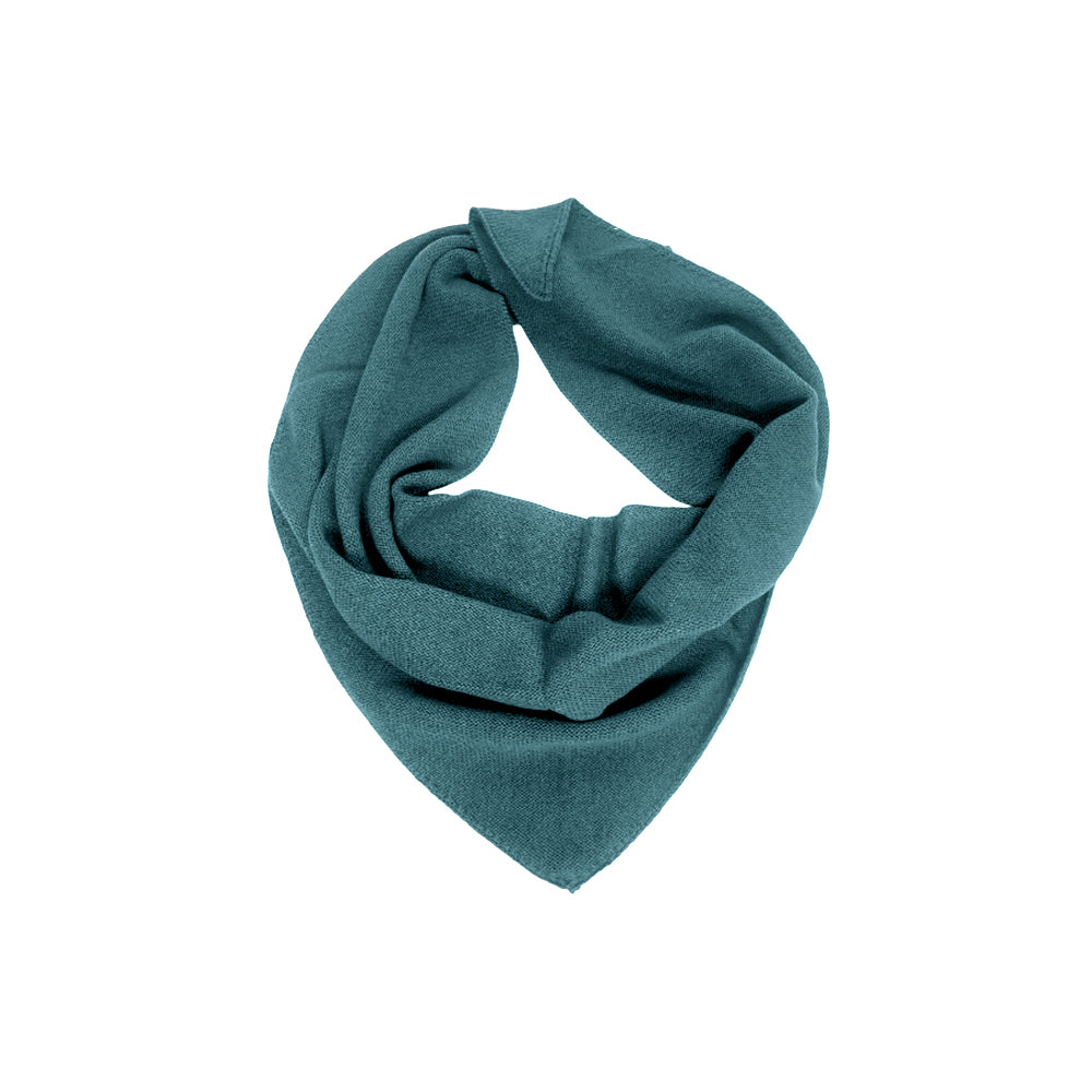 UNIO Dreieckstuch Liebes New Denim Merinowolle-Kaschmir-Mix Unisex