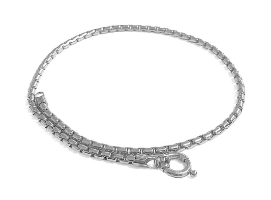ZAG Bijoux Ankerkette Edelstahl Silber 40 cm Lang