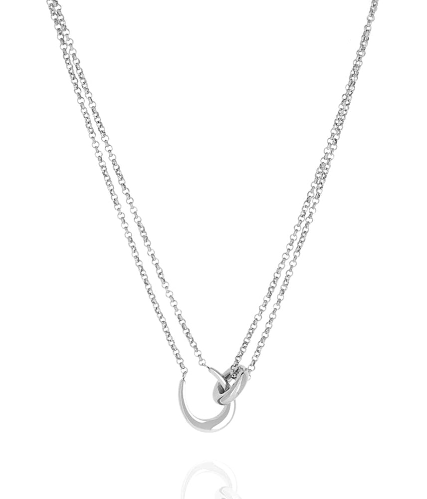 ZAG Bijoux Kette Zweireihig Felik Edelstahl Silber