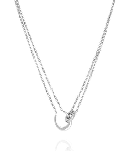 ZAG Bijoux Kette Zweireihig Felik Edelstahl Silber