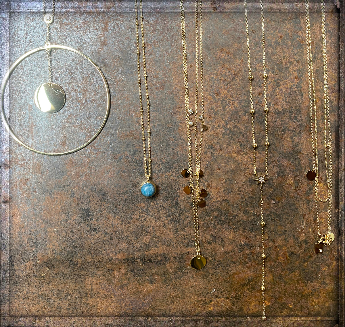 ZAG Bijoux Layering Ketten Edelstahl Vergoldet Schmuck Reichenberger