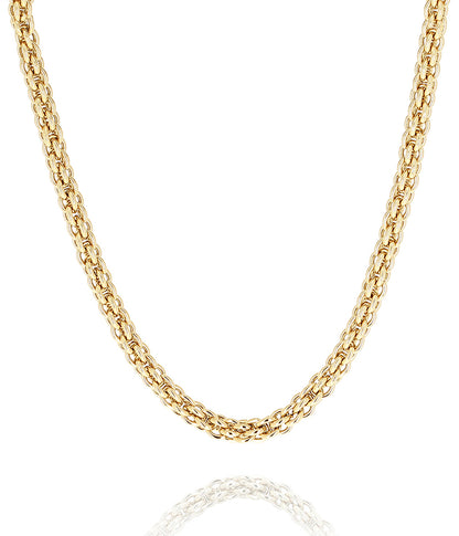 ZAG Bijoux Kordelkette Galou Edelstahl Vergoldet