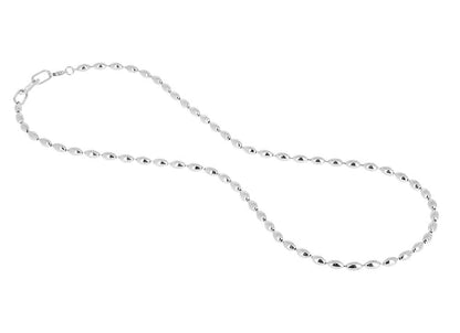 ZAG Bijoux Lange Erbskette Nyra Ovale Glieder Edelstahl 80 cm