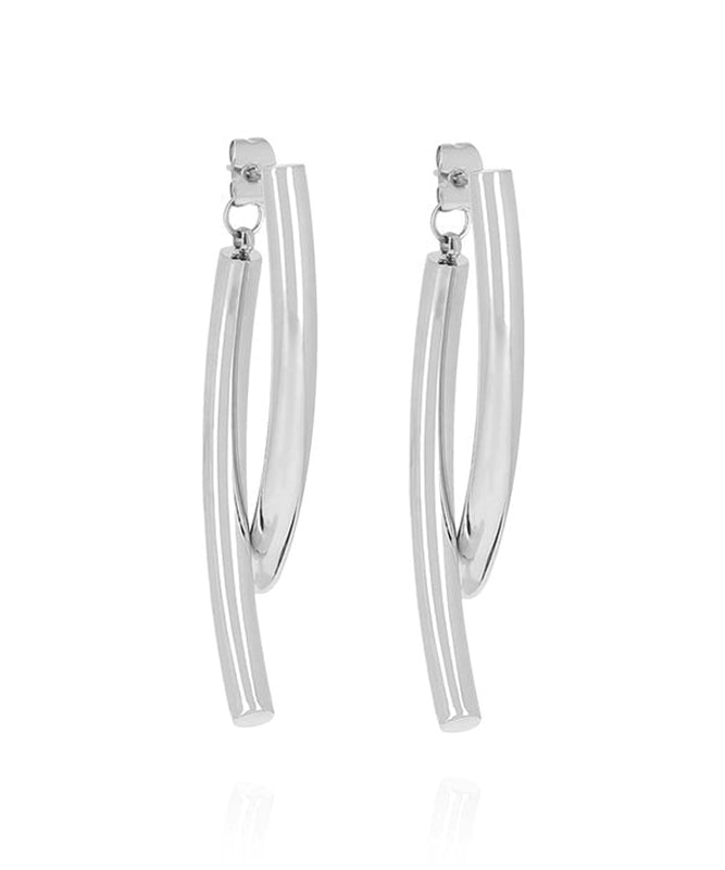 ZAG Bijoux Ohrringe Kaida Edelstahl Silber Plattiert