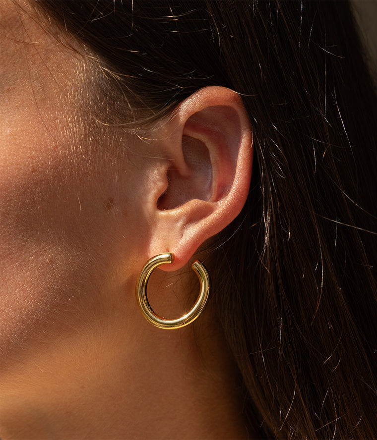ZAG Bijoux Trend Ohrringe Mimos Edelstahl Gold Plattiert Model
