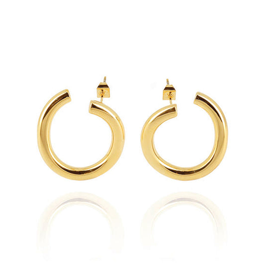ZAG Bijoux Trend Ohrringe Mimos Edelstahl Gold Plattiert