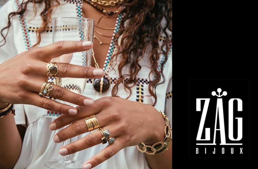ZAG Bijoux Paris Edelstahl Schmuck Gold Plattiert Reichenberger